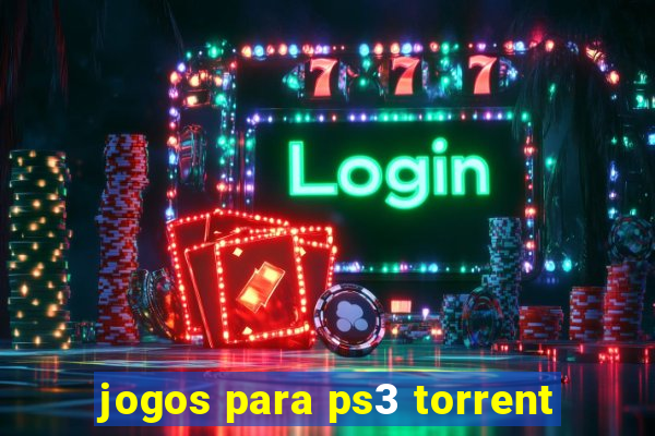 jogos para ps3 torrent